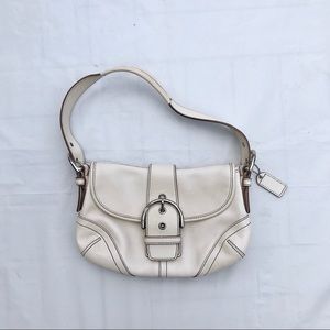 Coach leather handbag